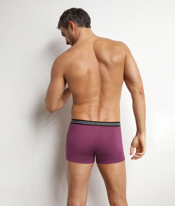 DIM Lot de 4 boxers homme en coton stretch Fusion EcoDim