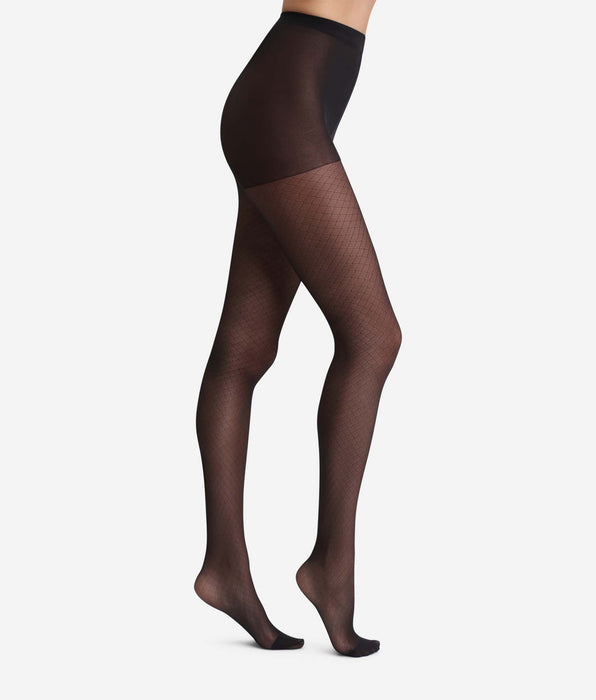 DIM Zwarte Illusion visnet panty Dim Style