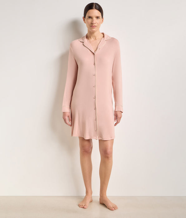 DIM Chemise de nuit rose poudré Soft Blush