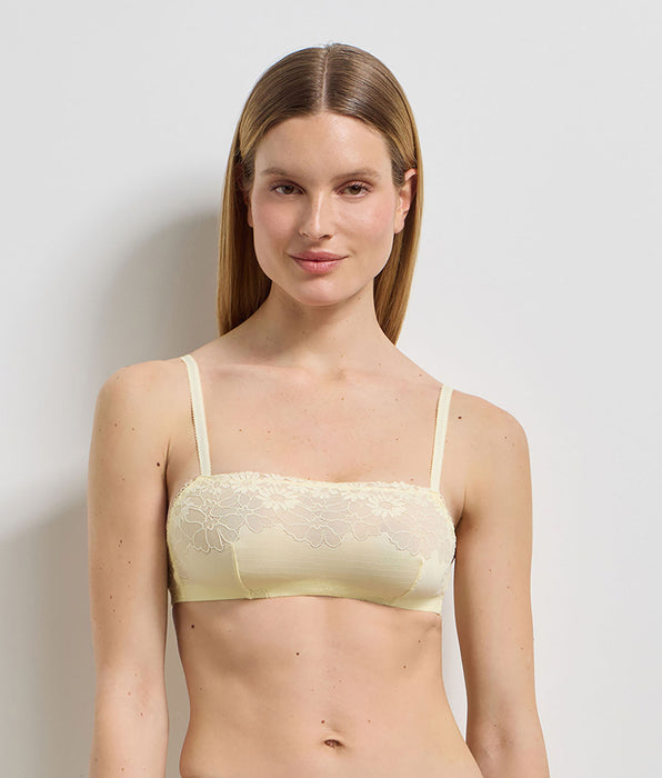 DIM Bralette souple sans armatures vanille Slow Days Fresh Vibes