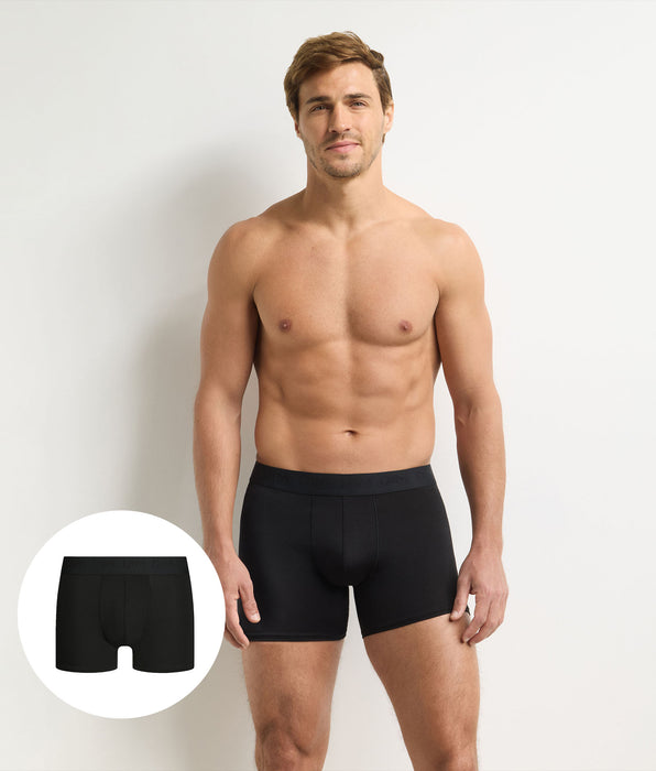 DIM Boxer homme noir Ultra Stretch