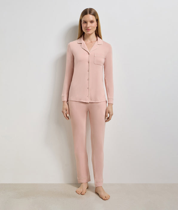 DIM Poederroze Soft Blush-pyjamashemd
