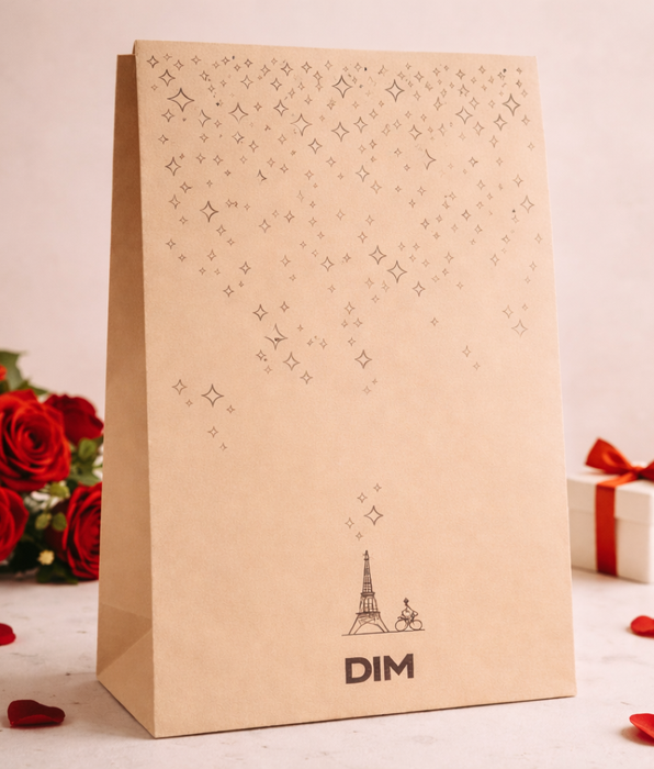 DIM Pochette cadeau kraft DIM – Emballage cadeau